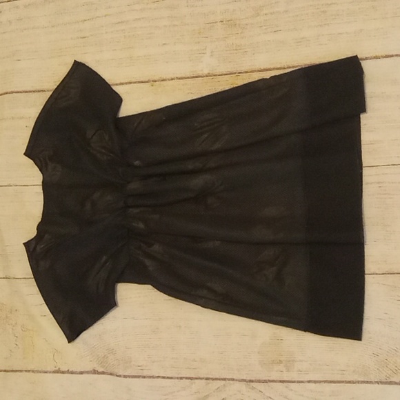 Frugoo black textured dress size 4 - Picture 6 of 6